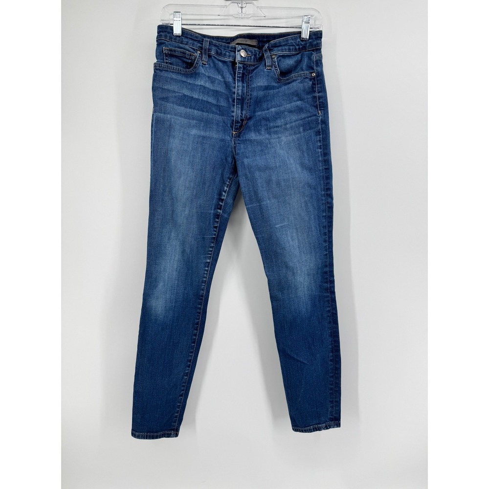 Joes Jeans Womens W30 High Rise Skinny Ankle Blue Denim Jeans MediumWash Stretch